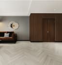 Stunning Herringbone Wooden Flooring