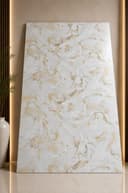 Golden Cloud Marble UV Sheet | Premium PVC Wall Panel | 8 × 4 Feet