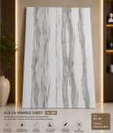 Silver Stream Marble UV Sheet | Premium PVC Wall Panel | 8 × 4 Feet
