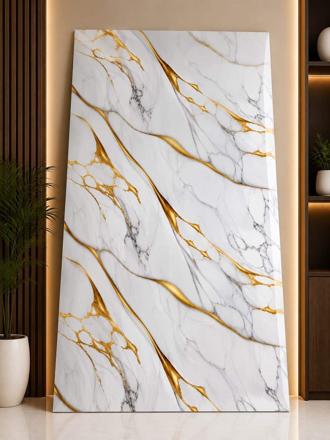Self Adhesive UV Marble Sticker ST8008 | 10ft x 4ft | 2mm